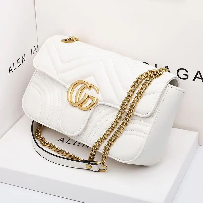 

Leather made women's bag new 2025 mobile phone bag chain crossbody bag luxury single shoulder armpit bag