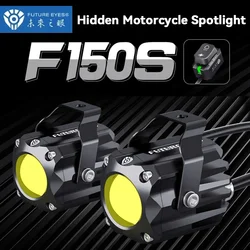 Future Eyes F150S Hidden Motorcycle Spotlight Led Driving Lights Small Size High-power 60W Superbright Lamps with Hidden Bracket