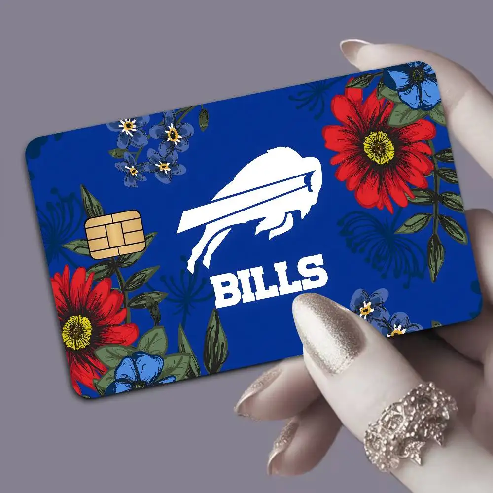 Cooler B-BuffaloS-B-BillS Anime Frontcover-Folienaufkleber für Kredit- und Debitkarten mit Kleinem und Großem Chip – Detail 7