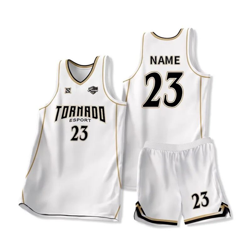 

Simplified Solid Color Basketball Suit Set Customized With Event Grade Fabric Versatile And Breathable