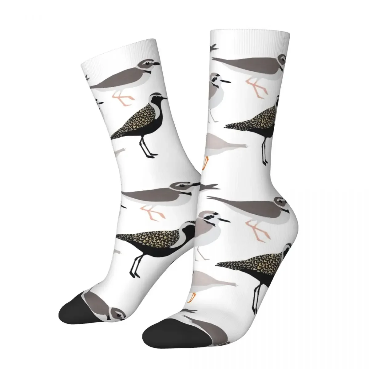 Plethora Of Plovers Socks Harajuku Super Soft Stockings All Season Long Socks Accessories for Man's Woman's Birthday Present