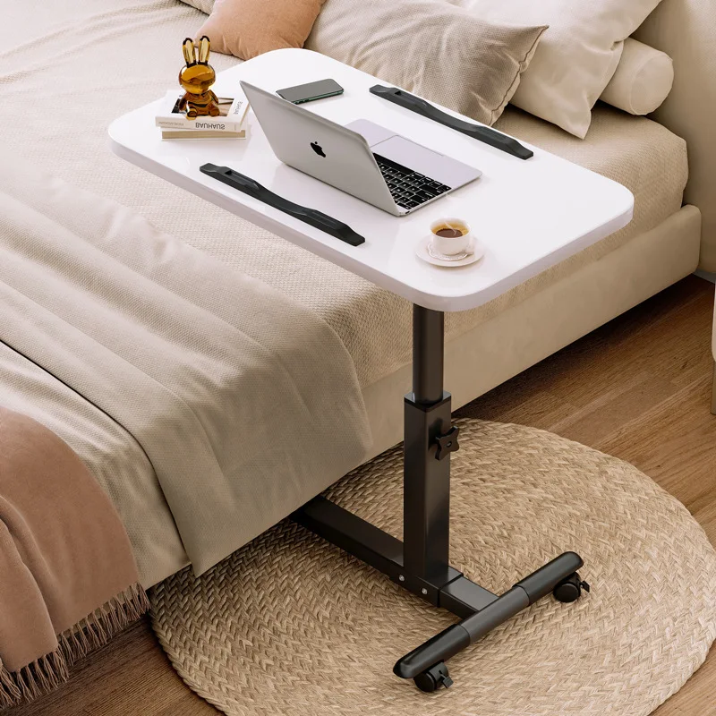 

Floor to ceiling bedside table, minimalist lifting table, folding modern computer desk, lazy home bedroom, bedside, student writ