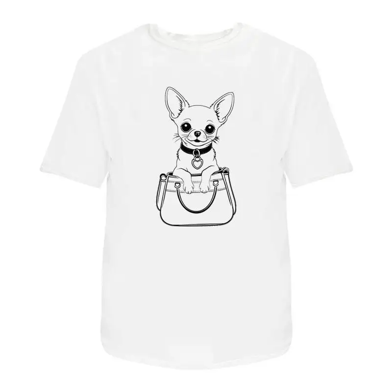 

Хлопковая футболка Chihuahua In A Purse Ta050234