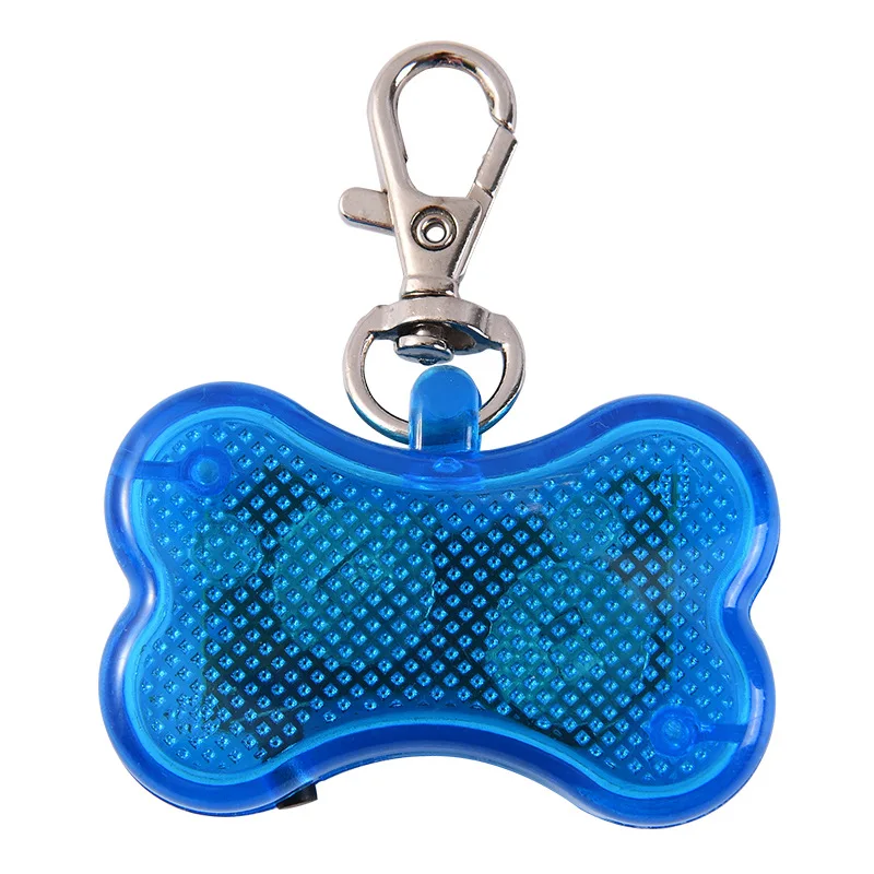 LED Lights Night Safety Dog Collar Glowing Pendant Pet Accessories Glow In The Dark Bright Necklace Flashing Light Pendant