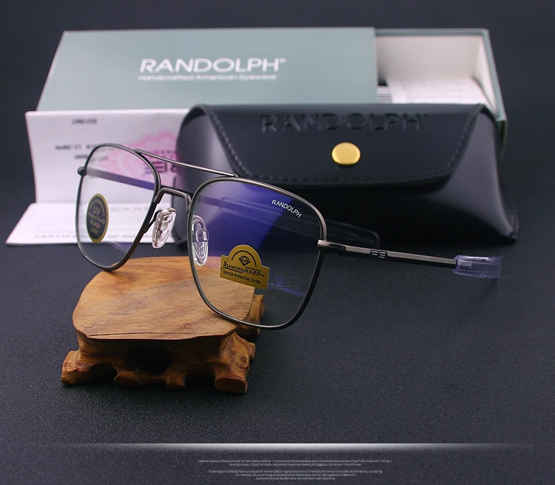 RE Sonnenbrille Mann Amerikanische Armee Militär Luftfahrt Pilot Sonnenbrille Gradienten Objektiv Frau Luxus Marke Vintage Titan Rahmen – Detail 15