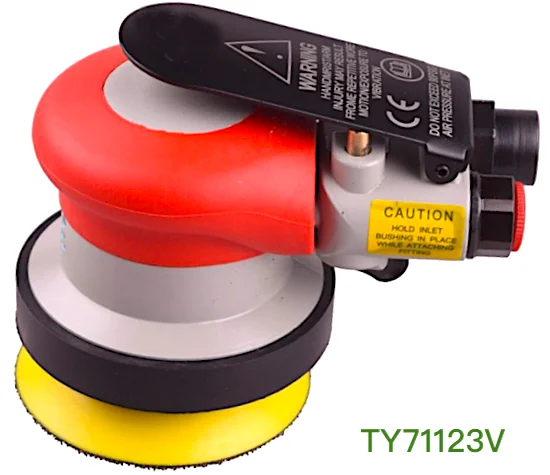 TY71124V Professional Orbital คอมโพสิต4 "(100มม.) Sander เหมาะสำหรับโลหะอลูมิเนียมและพลาสติกไอเสียนำเศษห่างออกไป