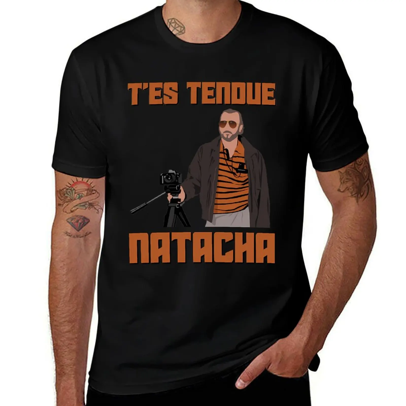 You Are Tight Natacha T-Shirt anime figures basketball graphic tees graphic shirts cotton graphic tees mens clothing