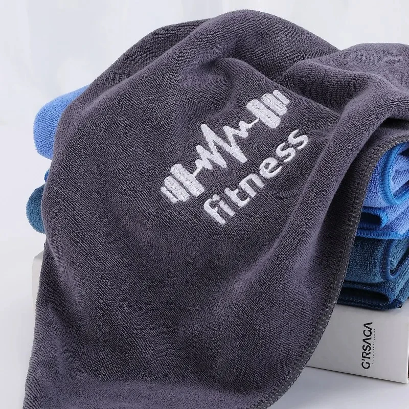 منشفة رياضية رمادية عالية الامتصاص سريعة الجفاف للجنسين | سجادة رياضية معززة للعرق لتمارين كرة السلة والجري واللياقة البدنية #3