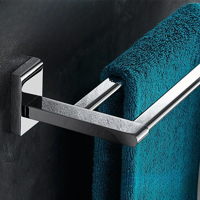 Toilet towel rack All copper pendant hanging rod Toilet Bathroom towel bar Bathroom Italian cool
