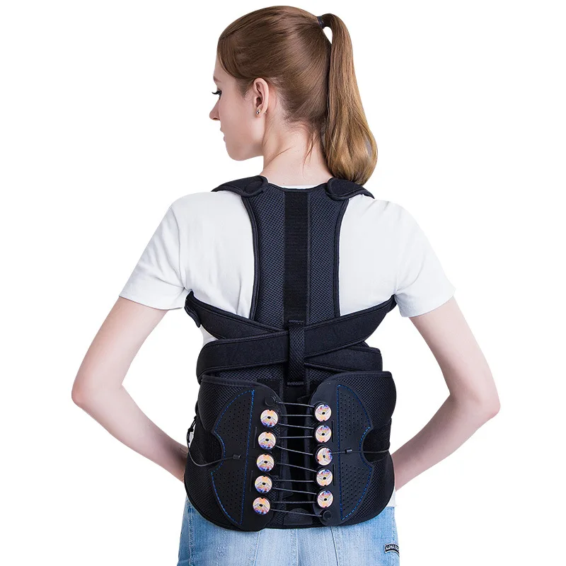 مصنع الجملة الكبار مع تصميم بكرة مرونة مصحح الوضعية حزام الظهر مستقيم الخصر تستقيم باك #3
