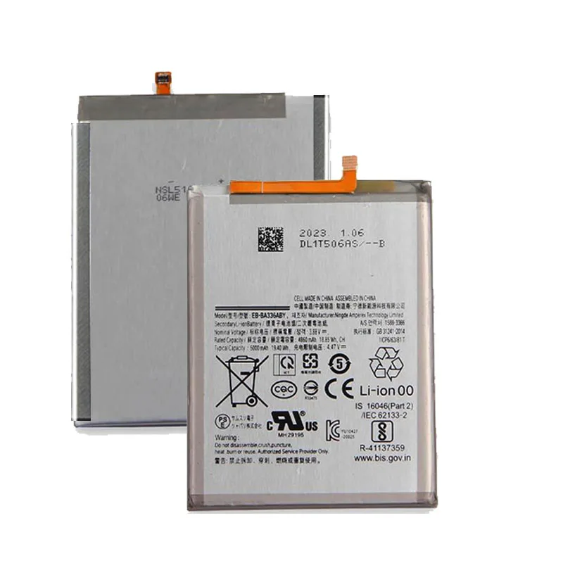 EB-BA336ABY battery for Samsung Galaxy A33 A53 5G SM-A5360 A5360 Rechargered Phone Battery 4860mAh