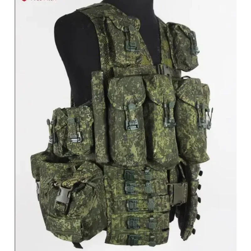 New Russian Camouflage Tactical Vest 4th 6sh117 Green 5kg