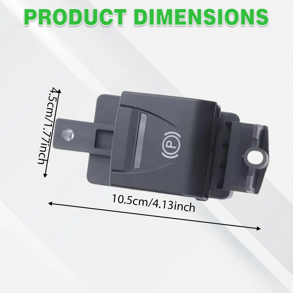 8 Pins Electronic Auto Hand Brake Button Parking Switch 36321-0001R 363210001R Fit For Renault Latitude 2007–2015 view 4
