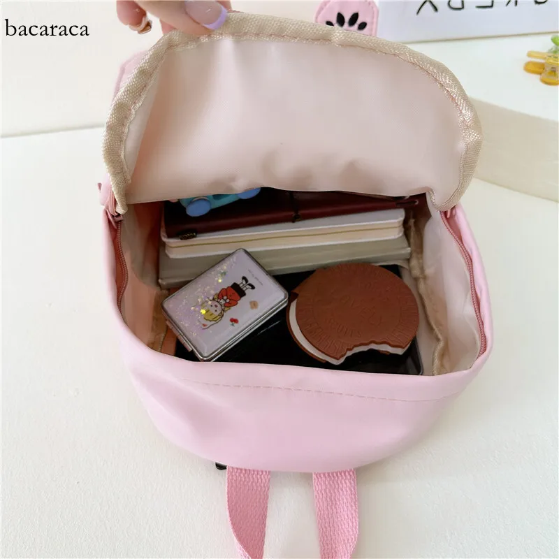 Kindergarten Go Out Outing Children Backpacks, Boys' Girl Tourism Multifunctional High-capacity Double Shoulder Tidal Bag