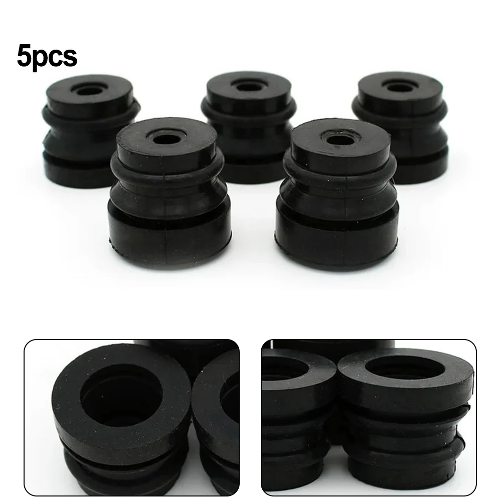 5PCS Oil Saw Shock Absorbing Foot Cushions Replacement Rubber Damping Block For 45CC 52CC 58CC Chainsaws 10*15*2.5
