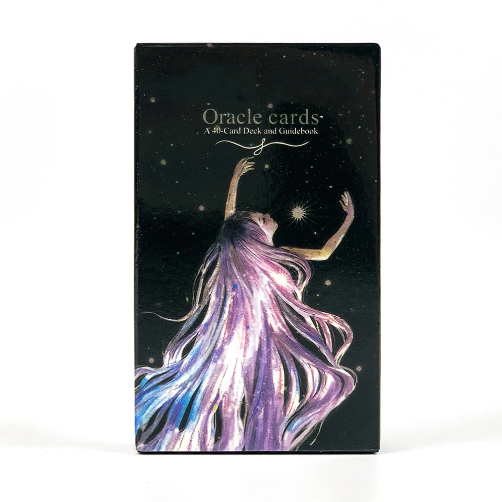 New Oracle Cards A 40pcs Card Deck English Fate Prediction Divination Deck Borad Games Beautifully Illustrated Oracle Deck