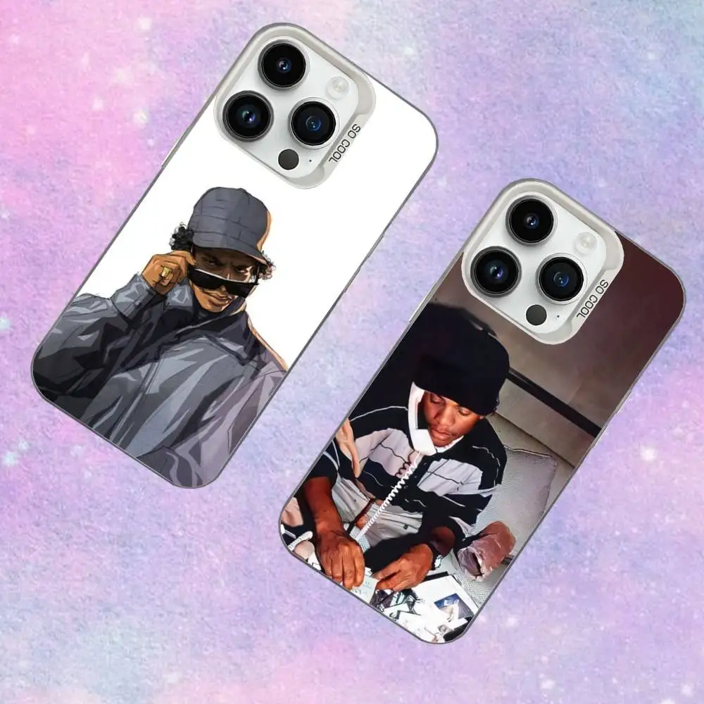 

Rapper E-Eazy-ys E Phone Case For iPhone 16,15,14,13,12,11,Mini,Pro,SE,MAX White Matte Shockproof Cover