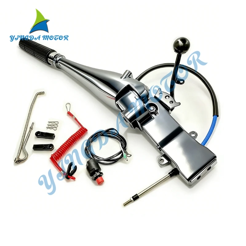 

663-42111 Steering Tiller Handle Assy For Yamaha Outboard 2T 60HP E60HMHD ;697-W0084-00 48HP 55HP Boat accessories