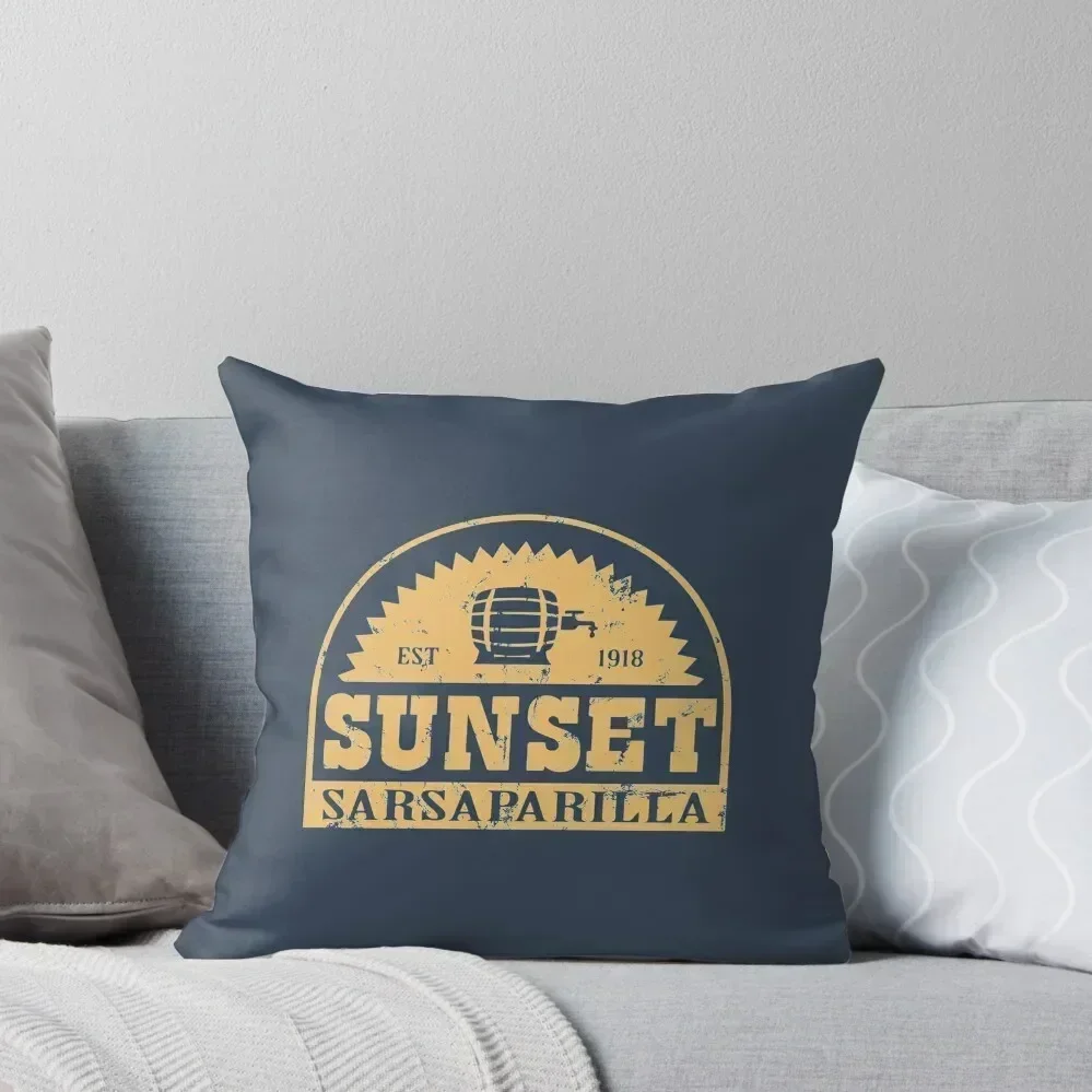 

Sunset Sarsaparilla Throw Pillow christmas decorations for home 2025 Cushion Cover Luxury ornamental pillows pillow