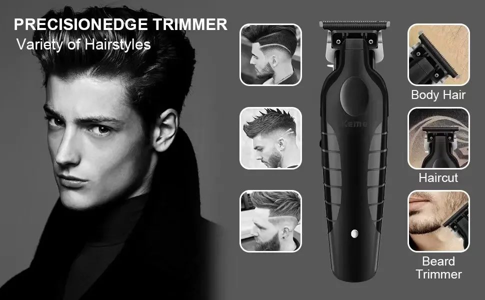 Kemei Elektrische Haarschneidemaschine für Herren, elektrische Haarschneidemaschine, professionelle Haarschneidemaschine für Männer, Km-2299 Km-032 Km-1102 – Detail 9