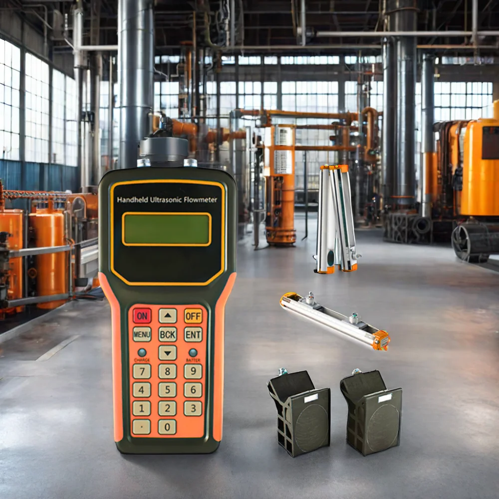 Portable Handheld Ultrasonic Flowmeter with OEM Customization Support