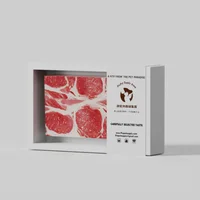 Pet Memorial Sim Food Paper Offering | Multi Styles Beef Roll Salmon Steak Shrimp Pet Departure Tribute Keepsake for Dogs Cats 5
