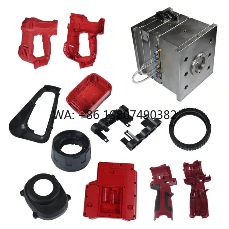 Metallic Color Silicone Custom Molding Service Plastic Parts Professional Custom Processing Solution