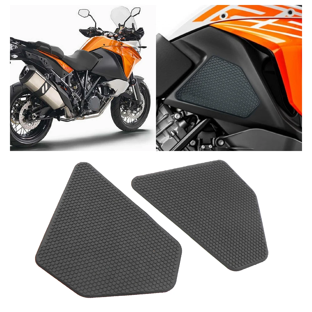 

Fits for KTM 1050 1090 1190 ADV 1290 Super Adventure S R T Motorcycle Tank Pads FuelTank Side Knee Traction Grips Anti Slip Pad