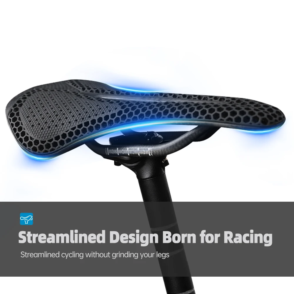 PS-6000 جودة عالية عالية القوة خفيفة دراجة السرج 3D المطبوعة الدراجة الملحقات #5