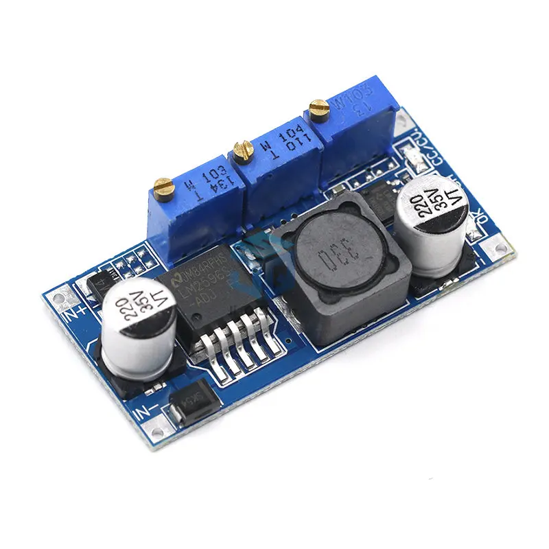 LM2596S DC-DC Konstante Strom Modul LM2596 DC-DC 7V-35V Step-down Einstellbare CC/CV Power versorgung Modul