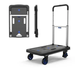 Main Platform Handtruck Patent Folding Aluminum Frame 300lb