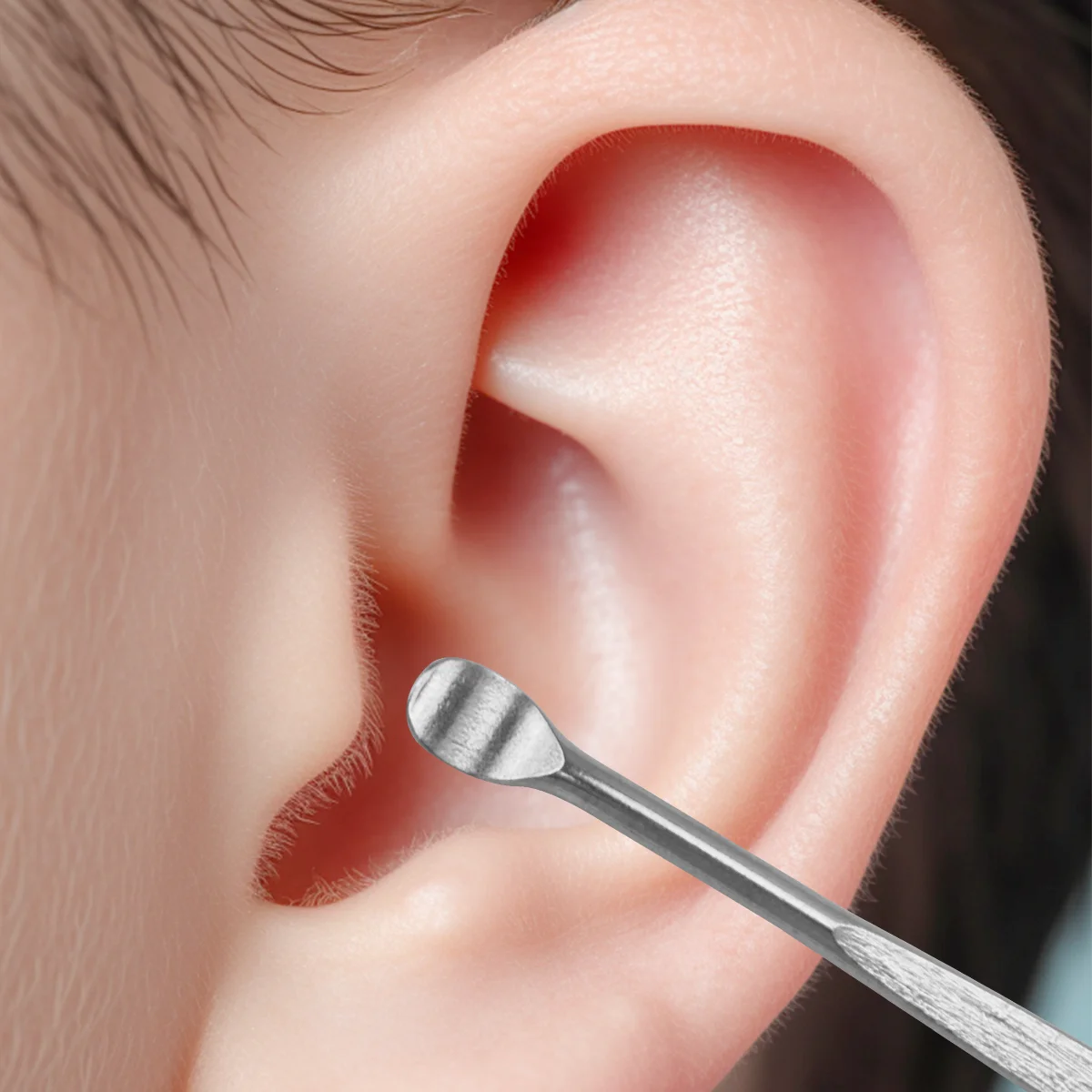 مجموعة 11 قطعة من ماكينة قص الأظافر المصنوعة من الفولاذ المقاوم للصدأ وقطع الأذن، مع ماكينة قص الأظافر ومجموعة إصلاح القدم #4