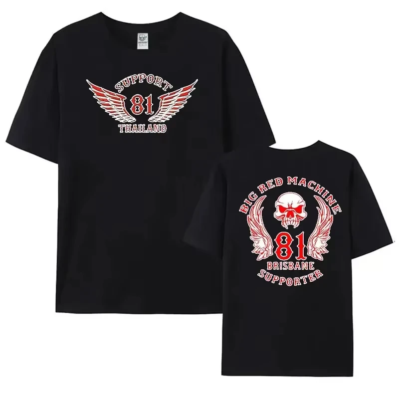 

Hells Angels World T-Shirt Men Fashion Support 81 Printing Tshirt Oversized Short Sleeve Men Graphic Hell's Angels Cotton Tees