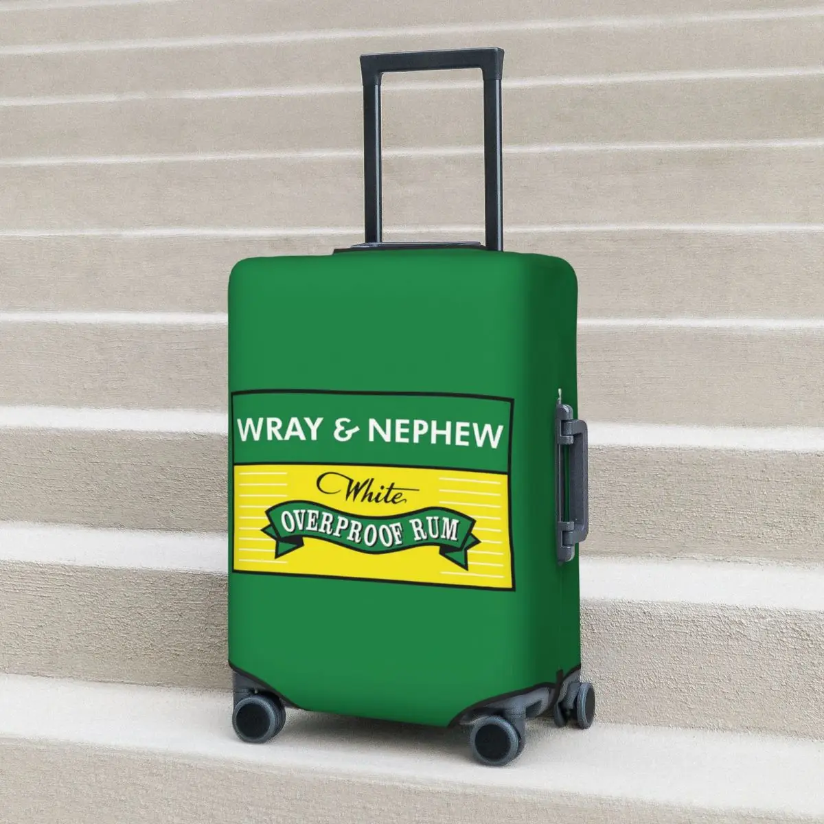 

Wray And Nephew (1) Suitcase Cover Protection Elastic Travel Luggage Protector Covers for 18-32 Inch
