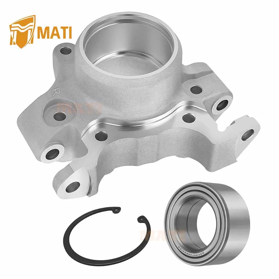 M MATI Right Hand Mach Wheel Bearing Carrier & Bearing w/Ring Clip for Polaris RZR Turbo XP 4 2017-2021 5140586
