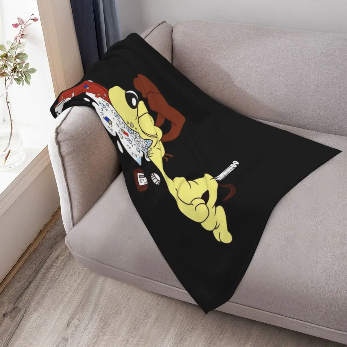 

OD Odie Throw Blanket Winter beds Personalized Gift Soft Big Polar Blankets