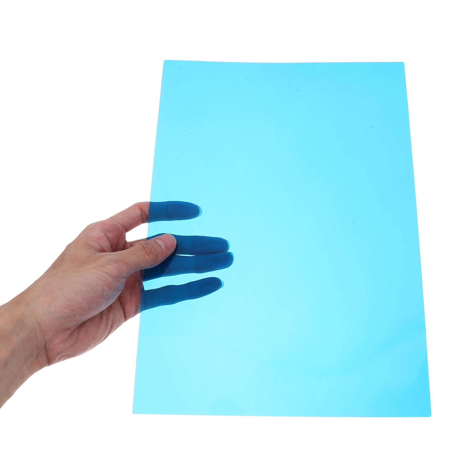 10 قطعة A4 بولي كلوريد الفينيل السيلوفان صفائح ملونة شفافة لتقوم بها بنفسك مرشح الضوء الحرفية التفاف A4 السيلوفان نافذة التلوين فيلم للسيارة