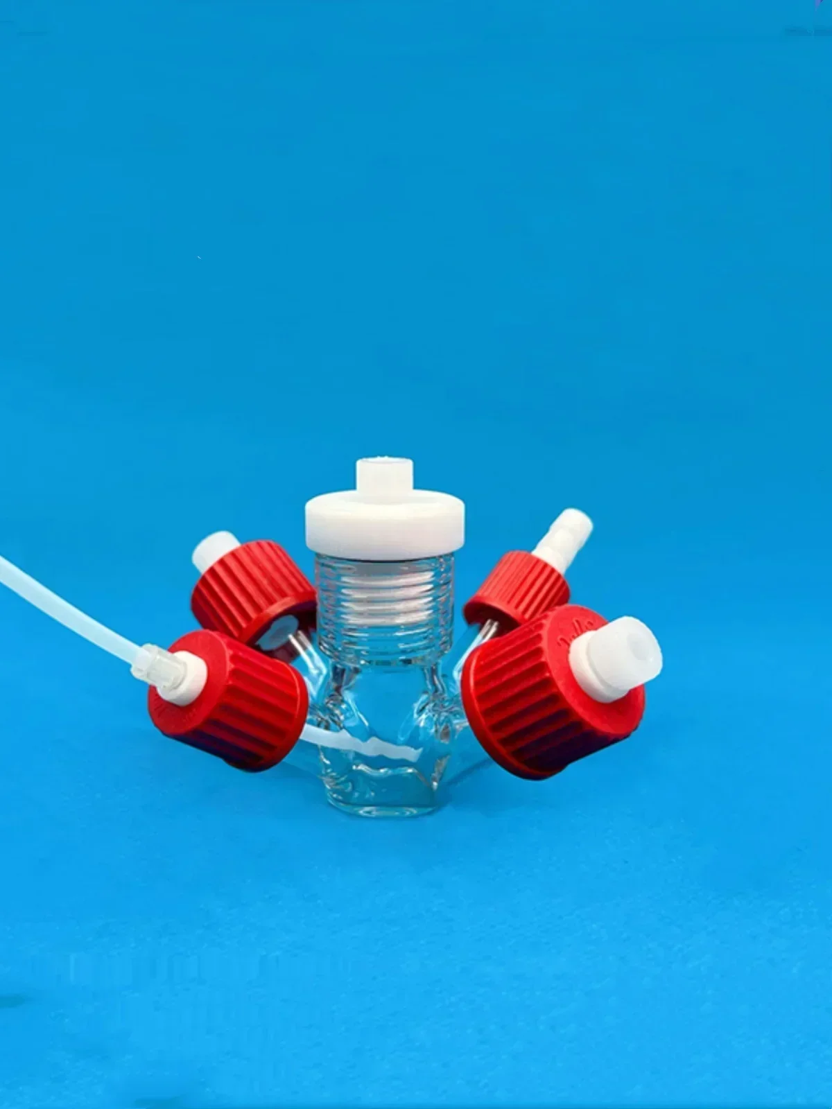 Laboratory micro sealed electrolytic cell/10ml three electrode system corrosion-resistant sealed electrolytic cell e