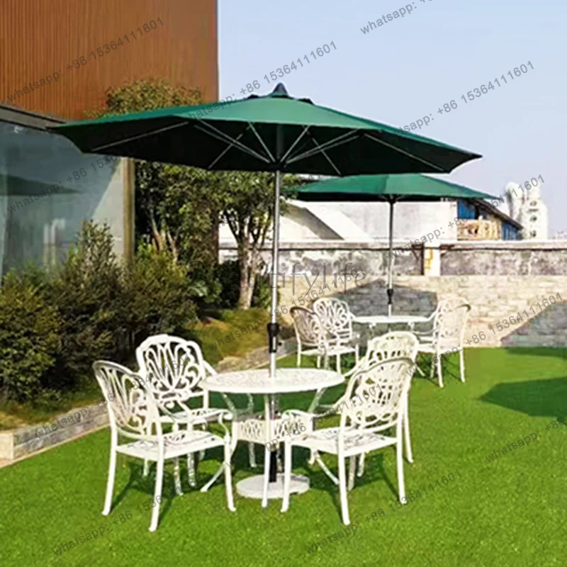 LJY Designer Minimalist Garden Furniture Sets Luxury organizer aesthetic Modern Italian Waterproof Arredo Giardino hotel furnitu