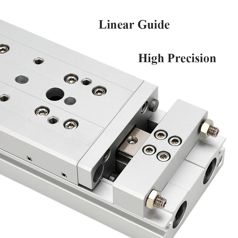 Picture 5: MXW 8 12 16 20 25mm Bore High Precision Linear Guide Suitable Automation Equipment Air Slide Table Pneumatic Cylinder