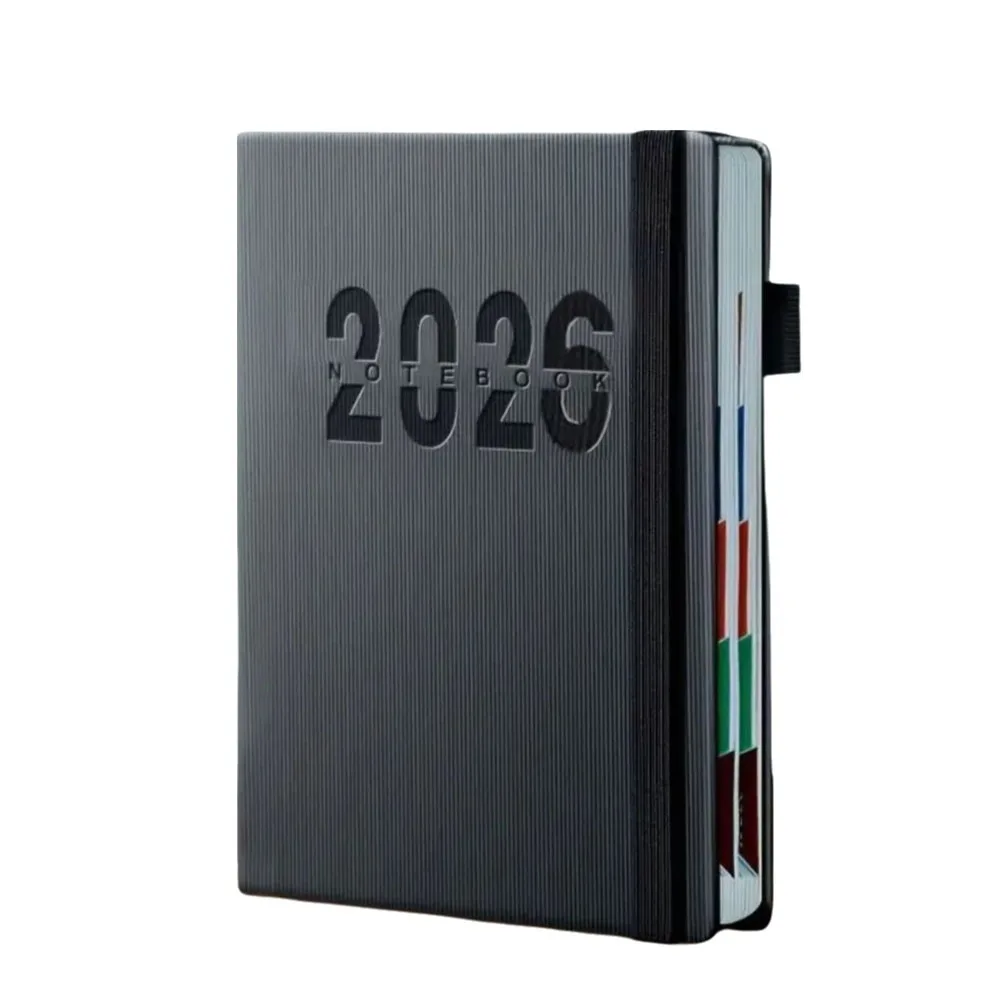 

A5 2026, английский блокнот для управления временем, руководство по эффективности, список дел, блокнот, школьные канцелярские товары