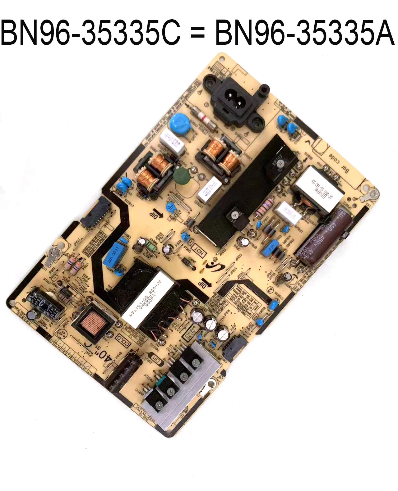 

BN96-35335C = BN96-35335A L40S5_FHSV Power Board fits UA40JU50SWJ UA40JU5900J UA40JU5900J UA40JU5910J UA40JU5920J UA40JU6000K TV