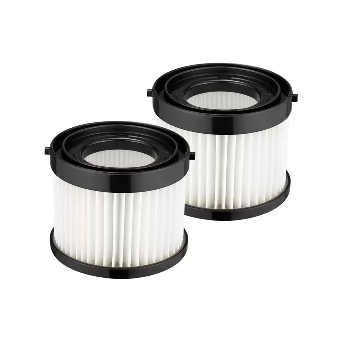 2PCS Replacement Filters for 0882-20 Vacuum Cleaner Black Barrel Filter Elements