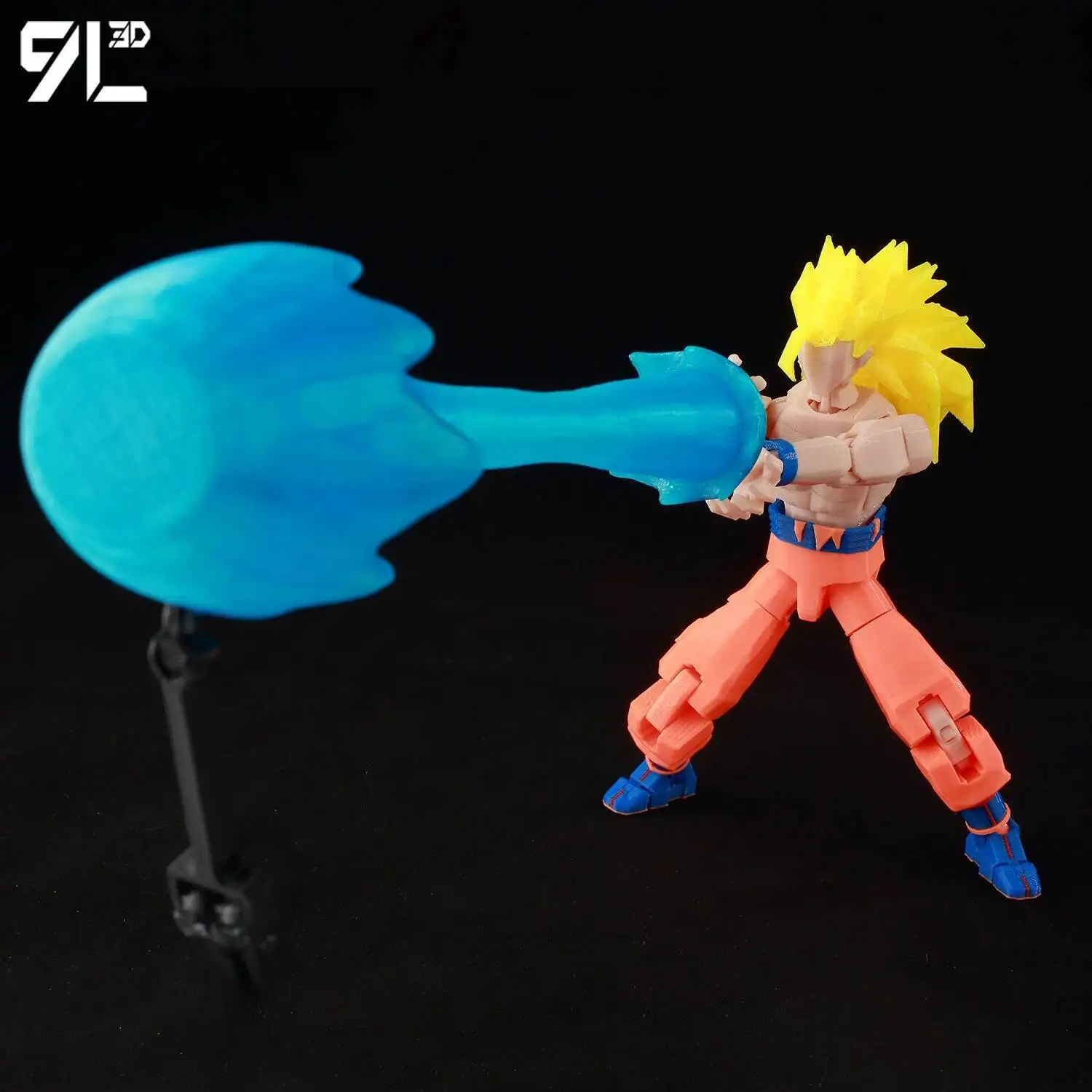 9L3D マルチジョイント関節ドラゴンボール悟空超サイヤ人 3 雷効果ピース Dummy13 Lucky13 T13 ストレスリリーフモデルおもちゃ
