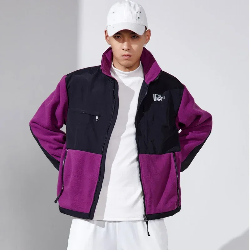 Cotton Jacket Men\'s Fall and Winter Men\'s Fashion Personality Jacket High Street Versatile Jacket Cotton Clothing Men Clothing