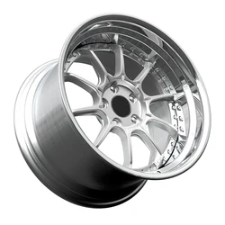 Custom Deep Lip Forged Wheels 2 piece Aluminum Alloy Rims 18 19 20 22 23 24 inch 5-114.3 For Mitsubishi Lancer