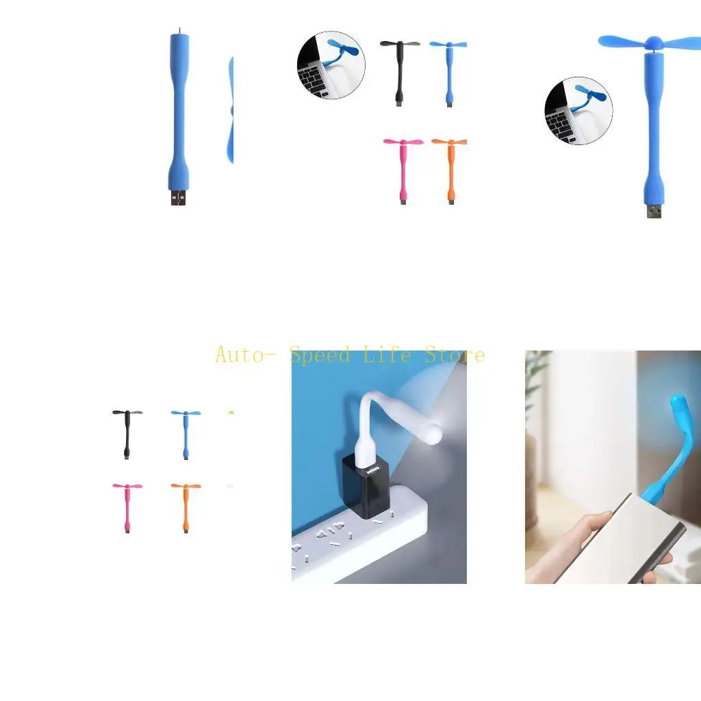 

02DA USB Mini Fan Гибкий портативный USB FAN