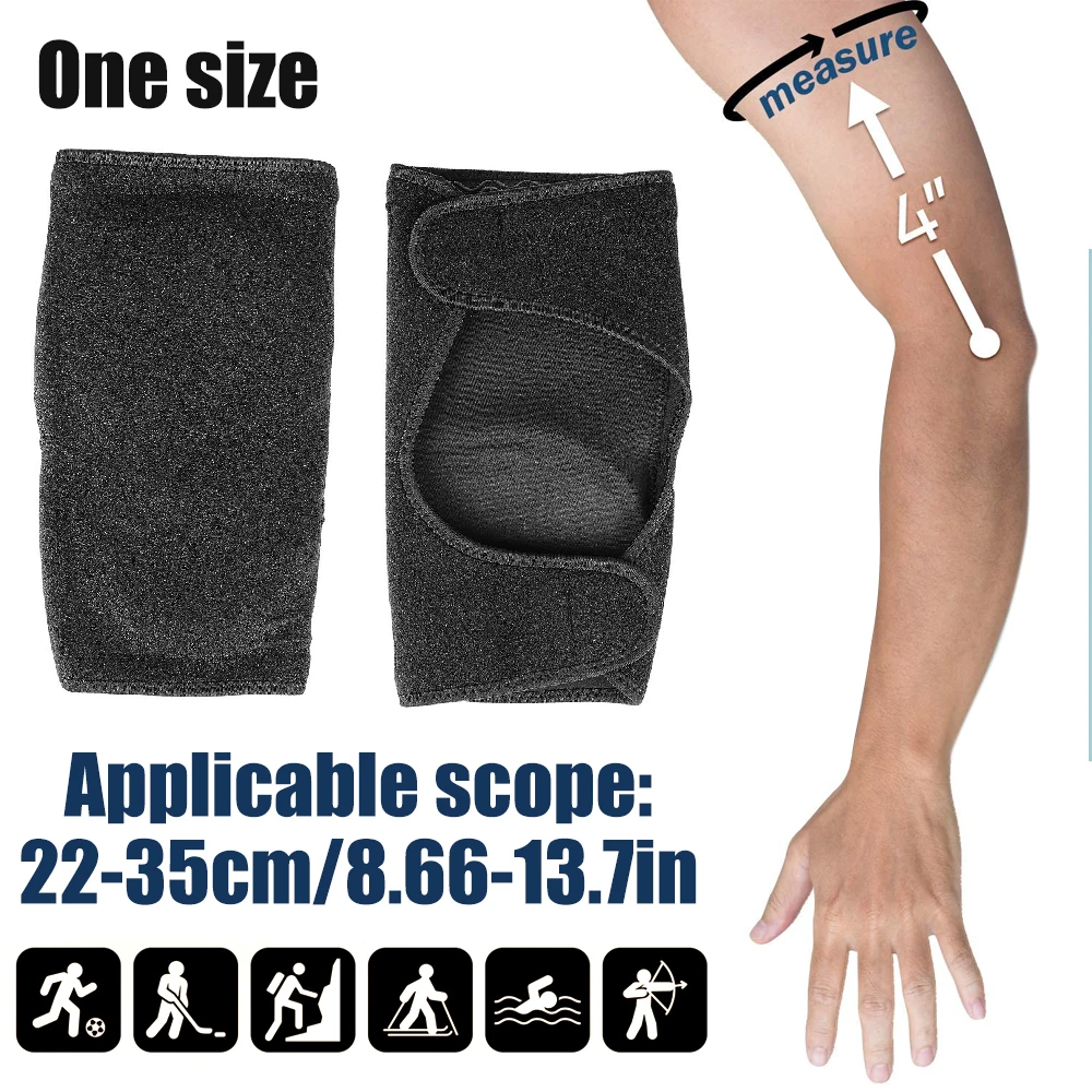1/2PCS Breathable Compression Elbow Pads, Non-slip Arm Support Braces, Shock Absorption Elbow Wraps for Workout Outdoor Sports