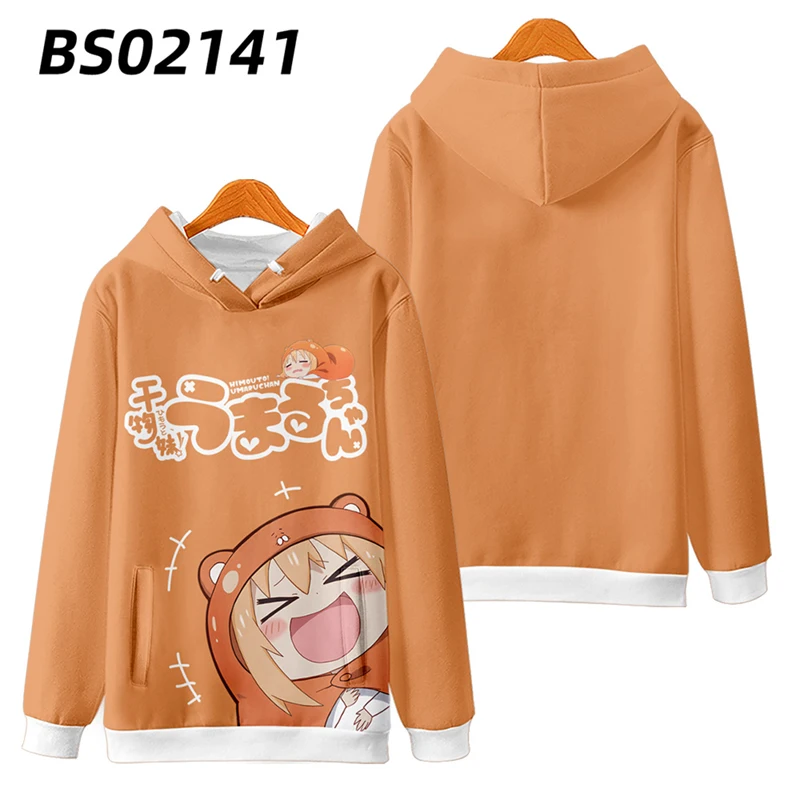 2023 New Trend Anime Himouto Umaru chan Sweatshirts Zip-up hoodies Men Woman Fashion Hooded Casual Street Pullovers Clothing