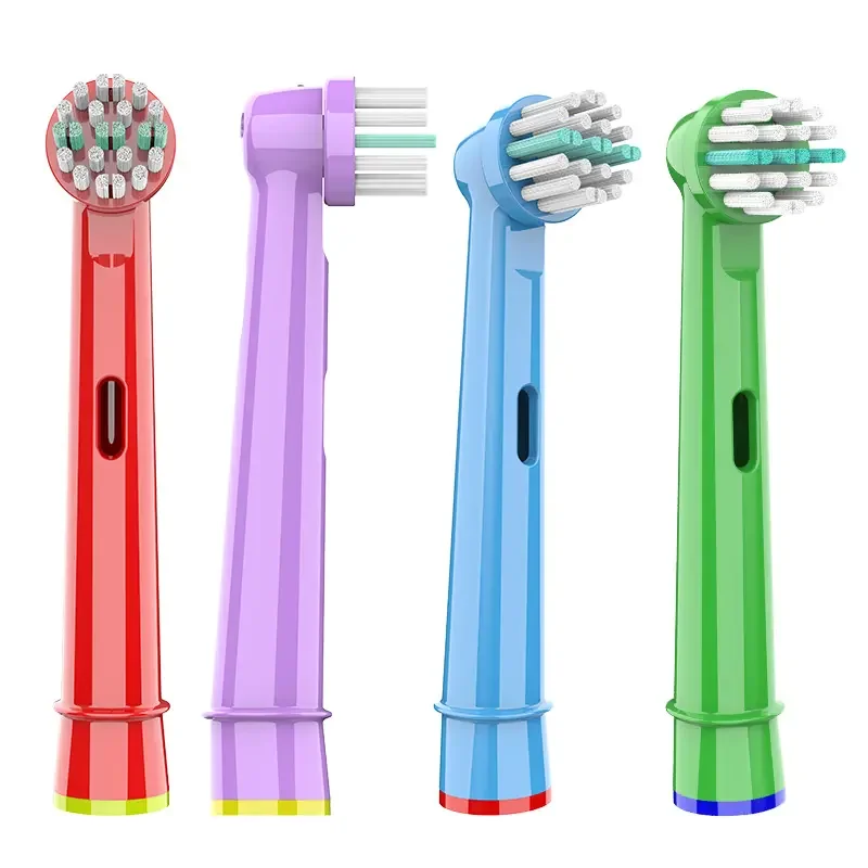 Têtes de brosse de rechange pour enfants, 4/8/12/16/20 pièces pour brosse à dents électrique Oral B pour enfants, EB-10A de recharge de brosse à poils extra doux